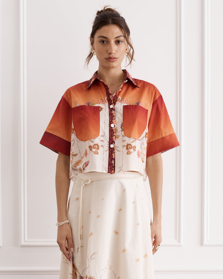 Lotus Remi Cropped Shirt