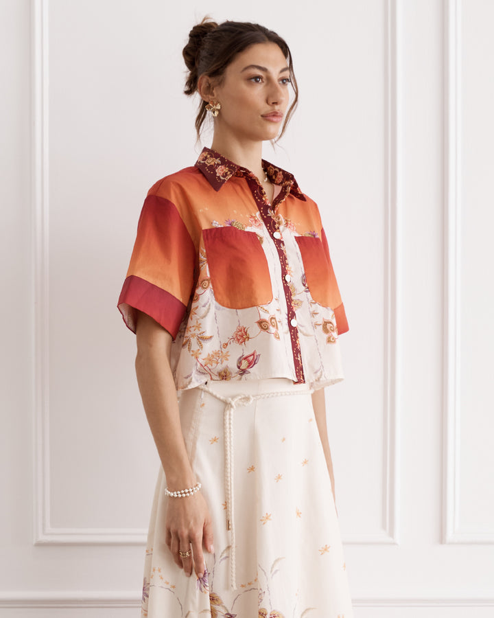 Lotus Remi Cropped Shirt
