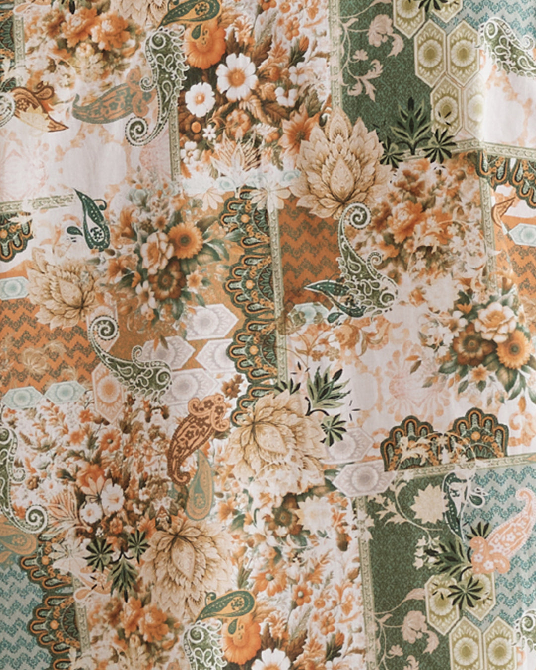 Mosaic Bianca Cuban Shirt