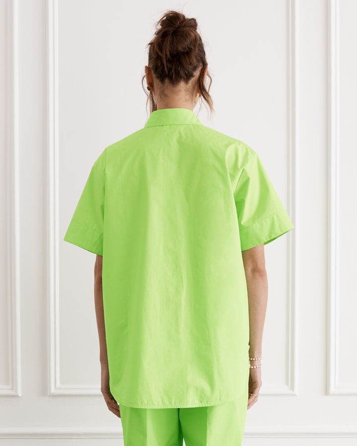Verde Bianca Cuban Shirt