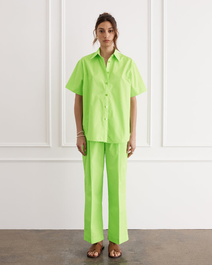 Verde Bianca Cuban Shirt