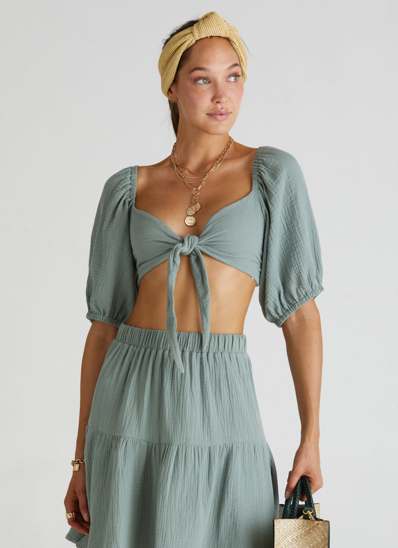 Tie Front Crop