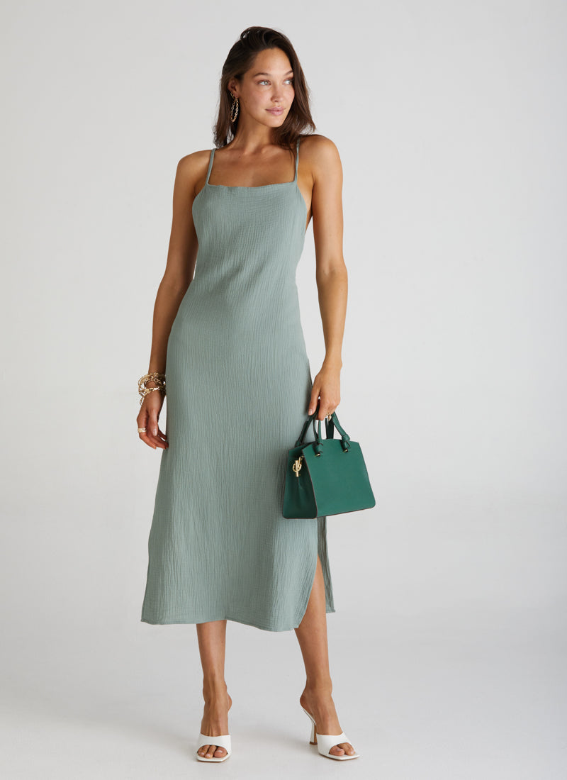 Cross Back Midi Dress Heaven Australia Cross Back Midi Dress Heaven Australia