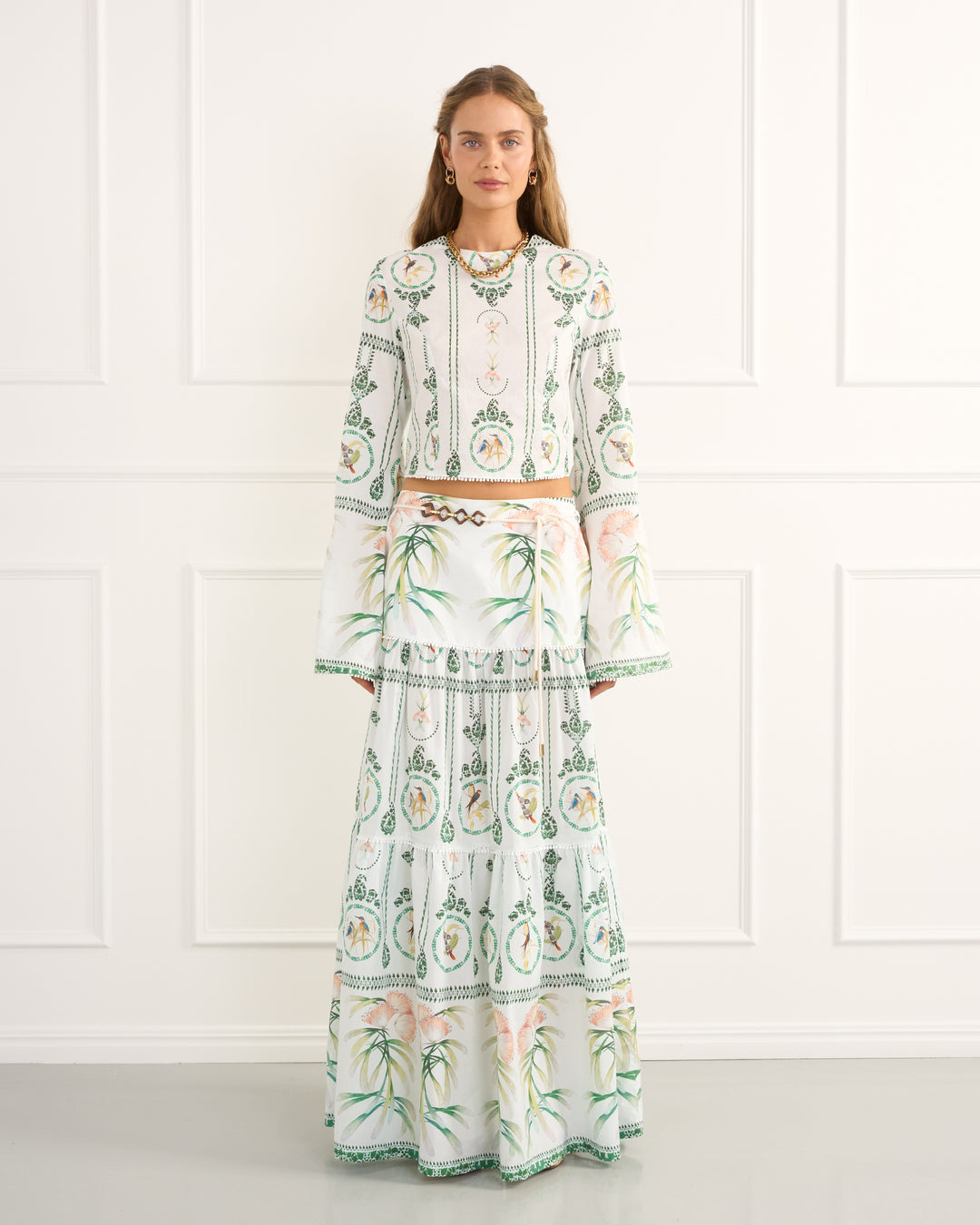 Evergreen Tia Maxi Skirt