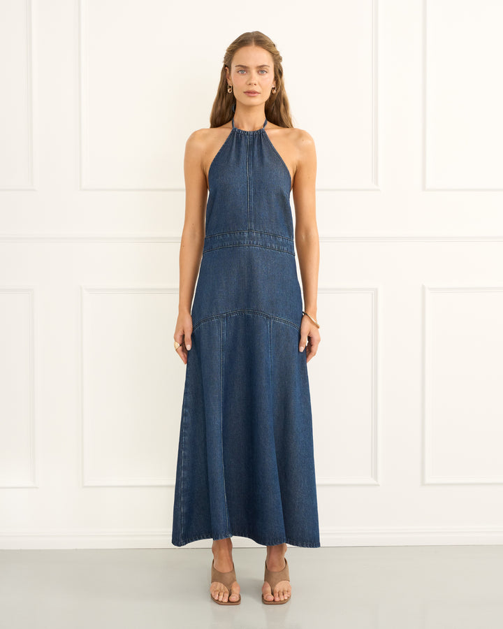 Indigo Ariana Maxi Dress