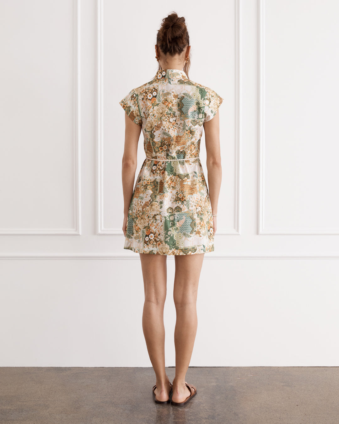 Mosaic Amber Mini Dress