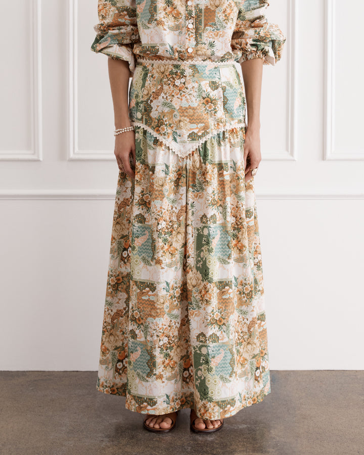 Mosaic Aida Maxi Skirt