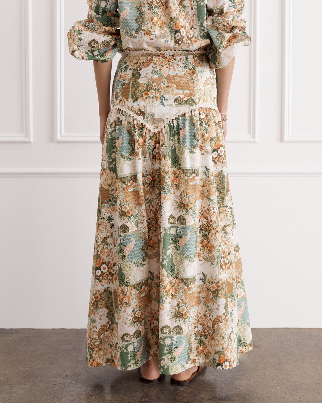 Mosaic Aida Maxi Skirt