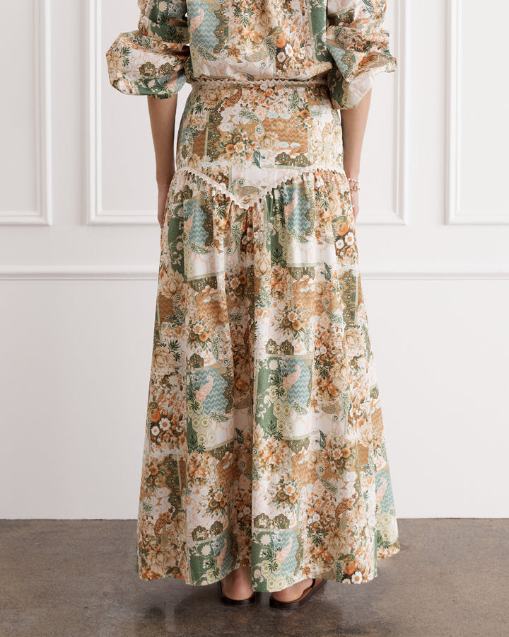 Mosaic Aida Maxi Skirt