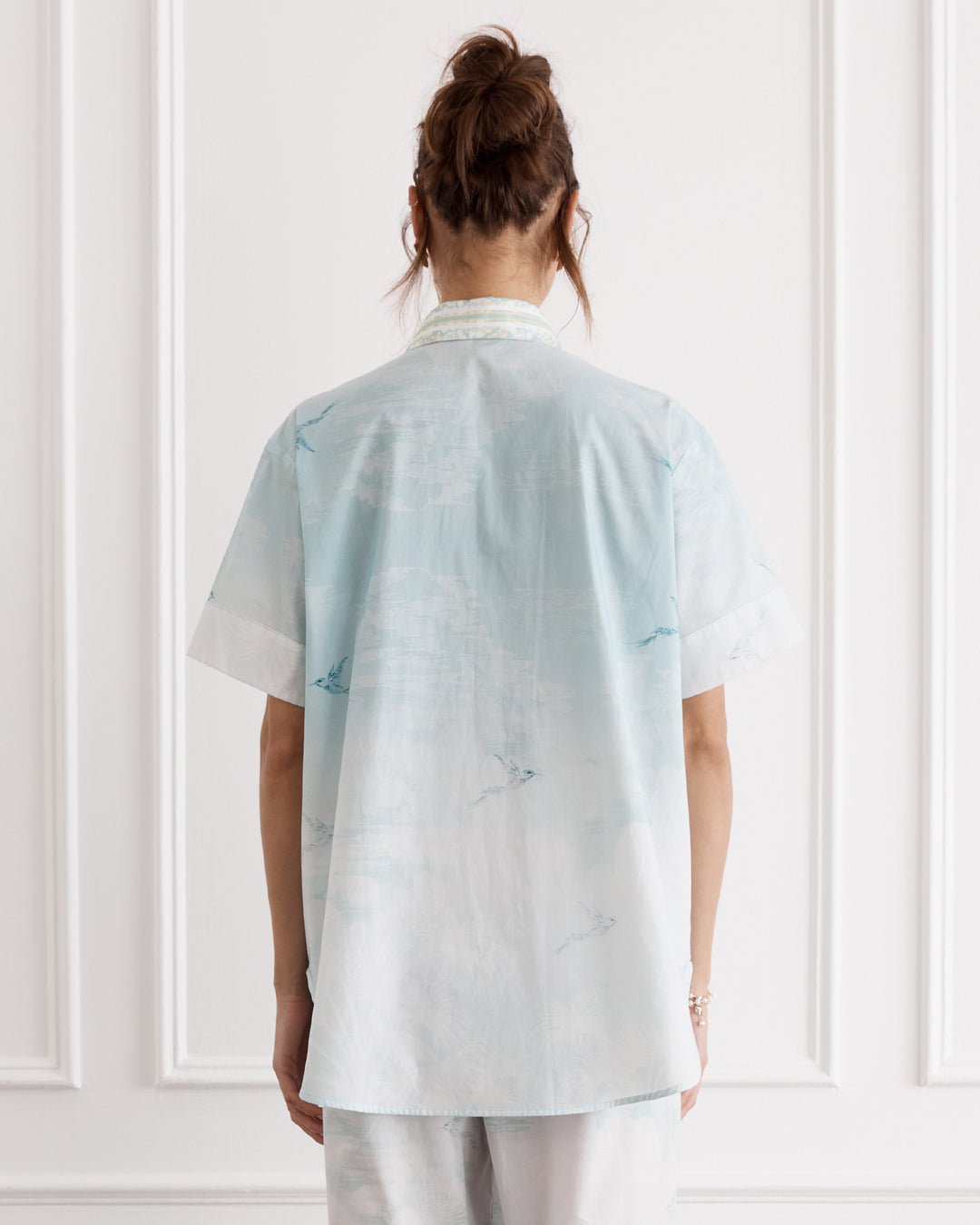 Serin Bianca Cuban Shirt