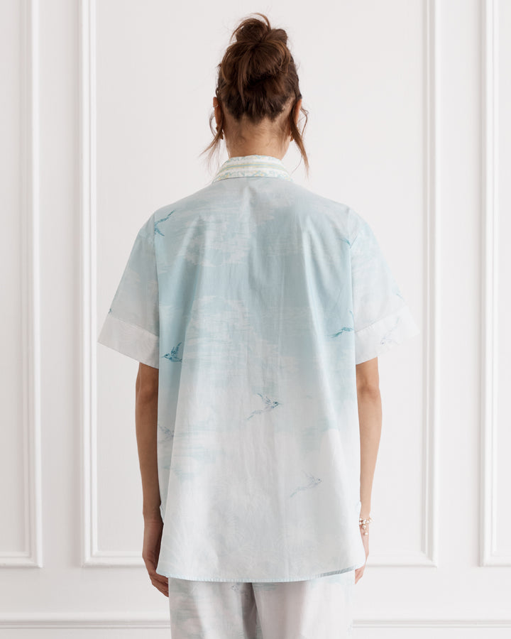 Serin Bianca Cuban Shirt