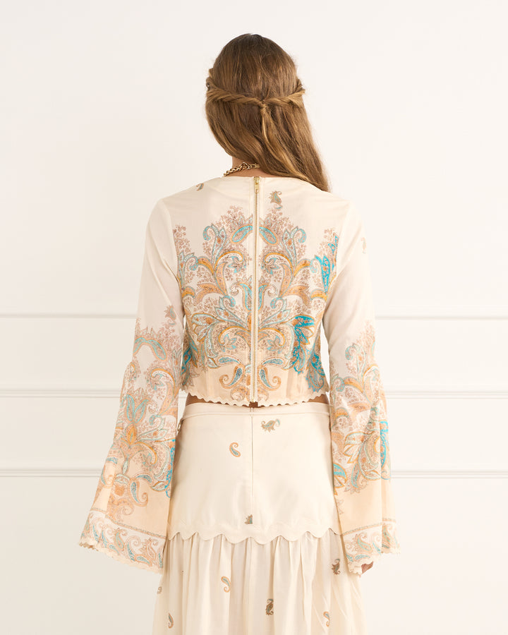 Tapestry Anya Long Sleeve Top