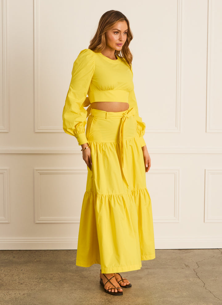 Citron Tia Maxi Skirt