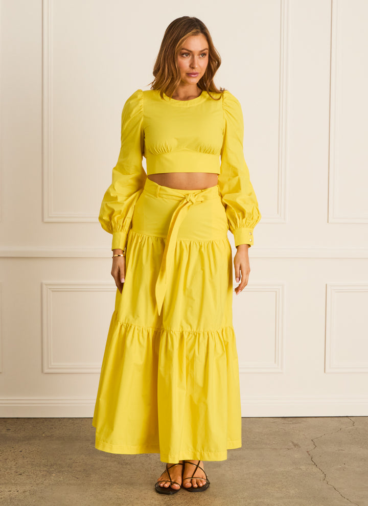 Citron Tia Maxi Skirt