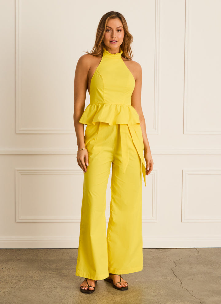 Citron Palazzo Pants