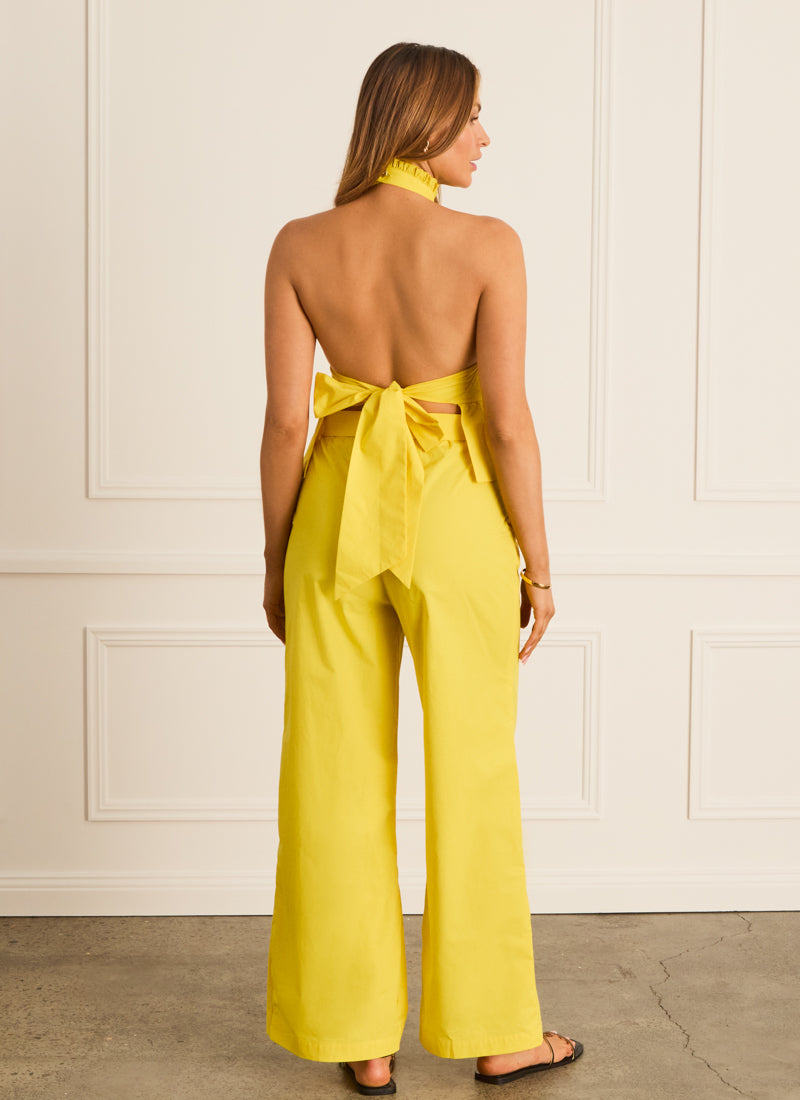 Citron Palazzo Pants