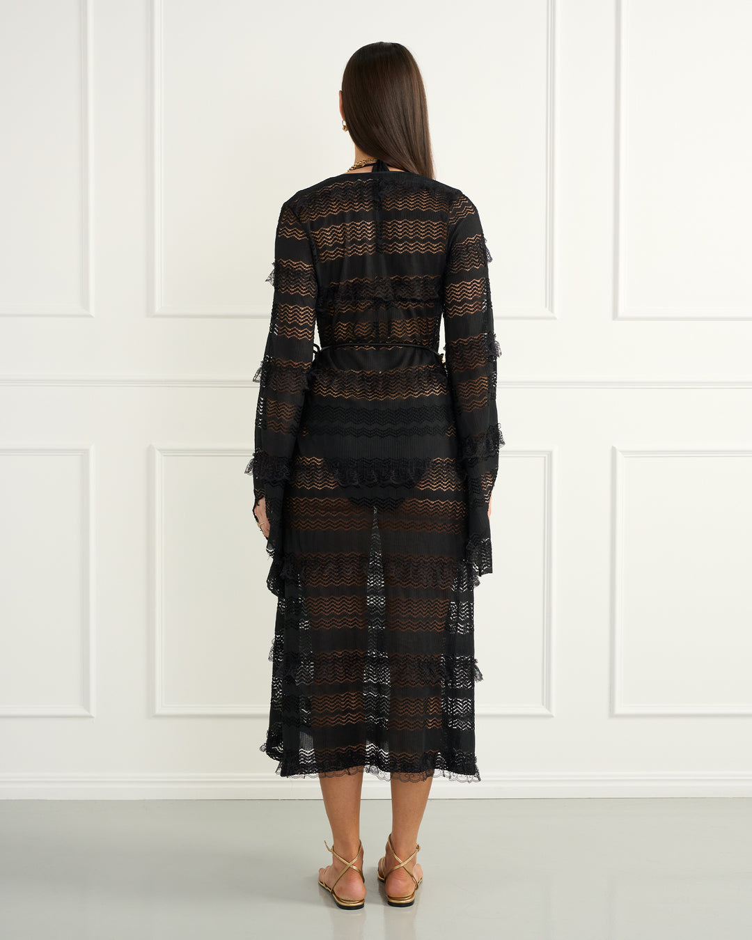 Black Isabella Maxi Dress