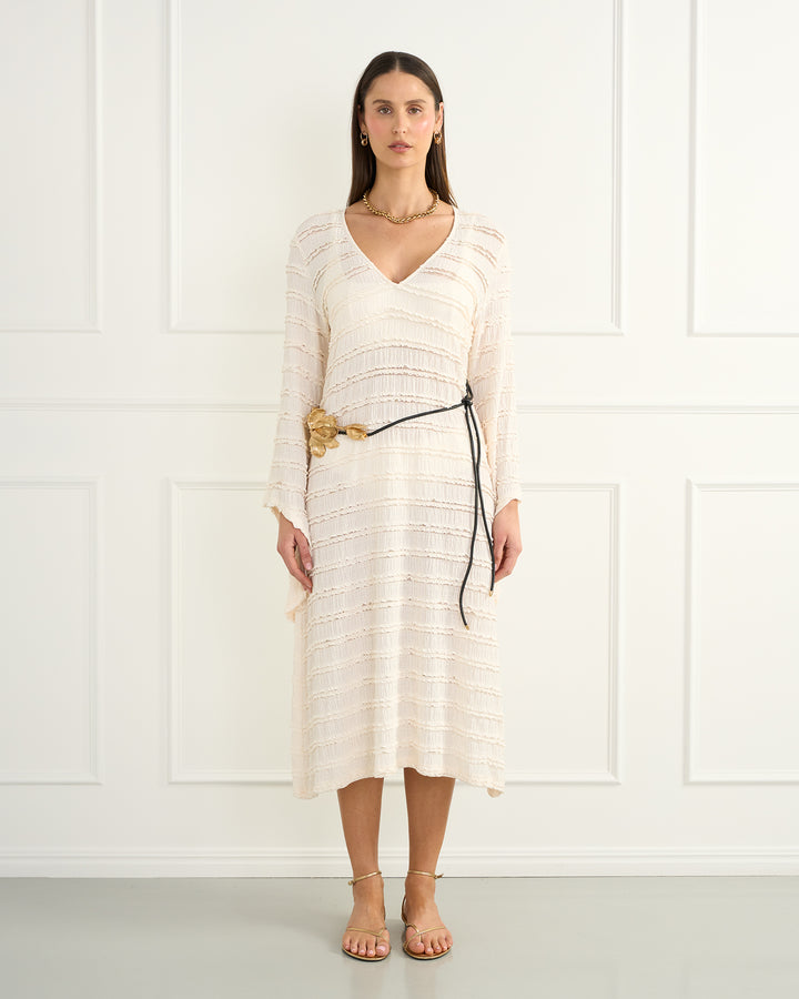 Cream Isabella Maxi Dress