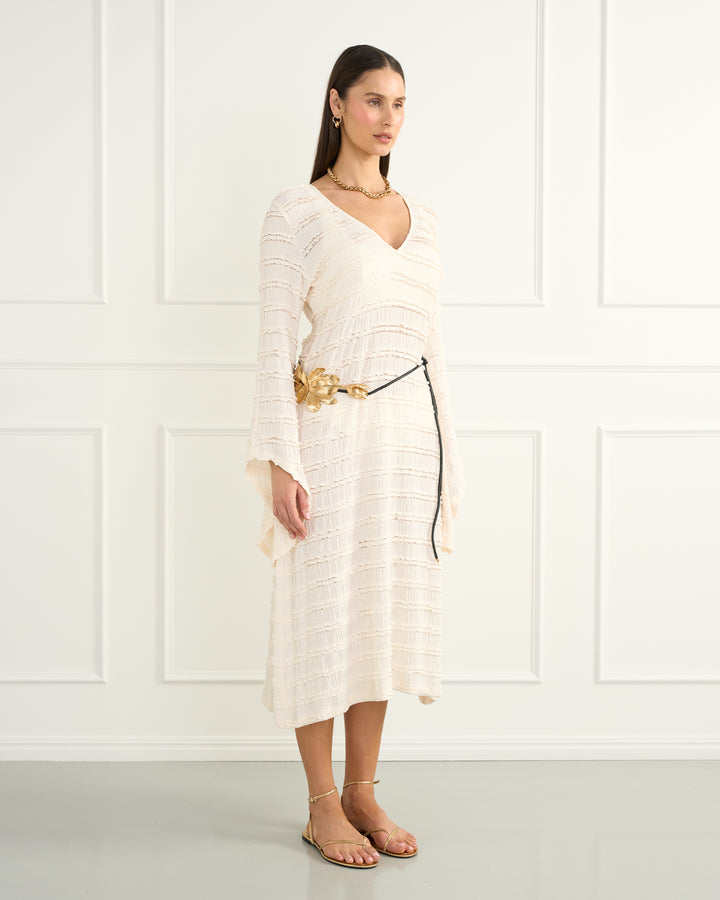 Cream Isabella Maxi Dress