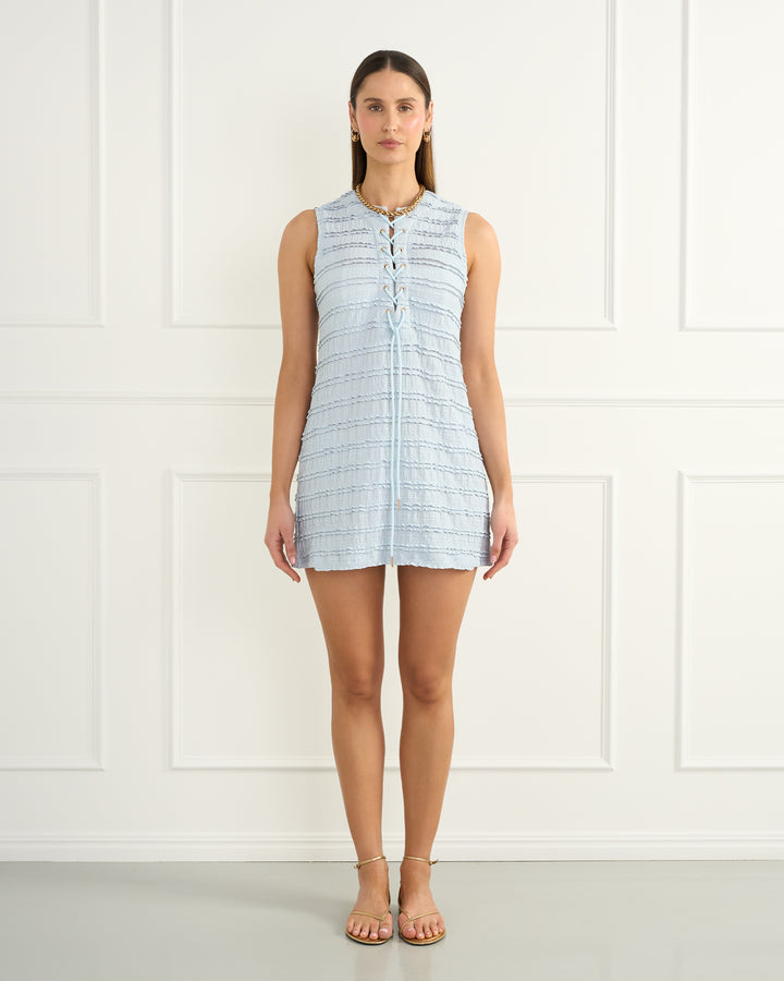Blue Alice Mini Dress