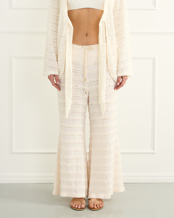 Cream Clara Resort Pants