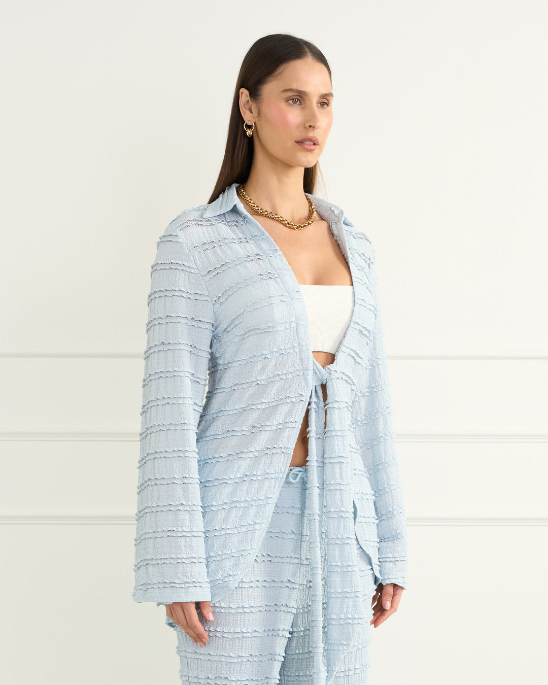Blue Eliana Resort Shirt