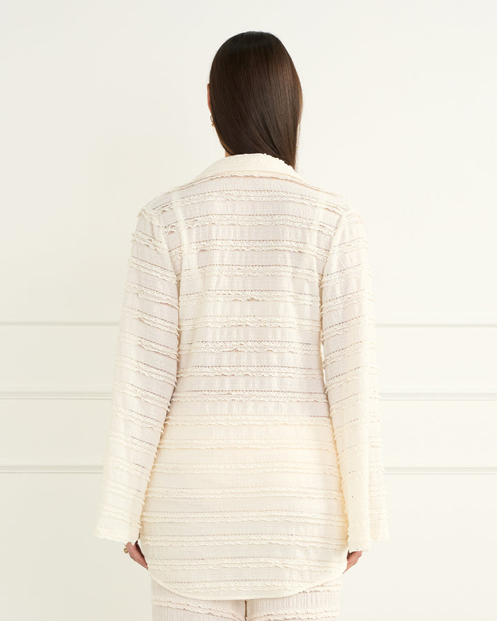 Cream Eliana Resort Shirt
