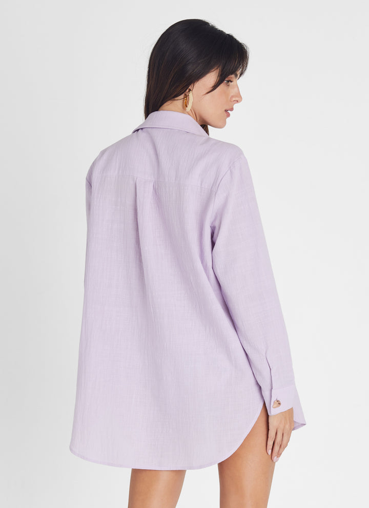 Amethyst Boyfriend Shirt