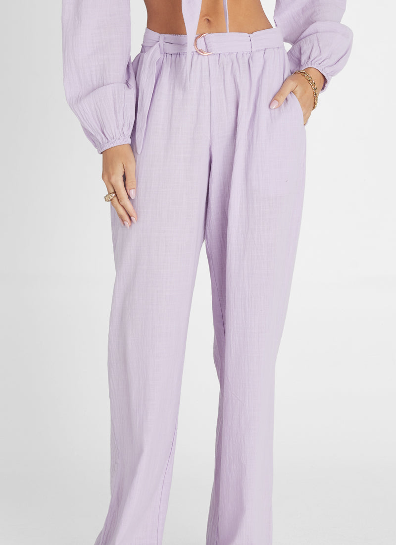 Amethyst Relaxed Wide Leg Pant