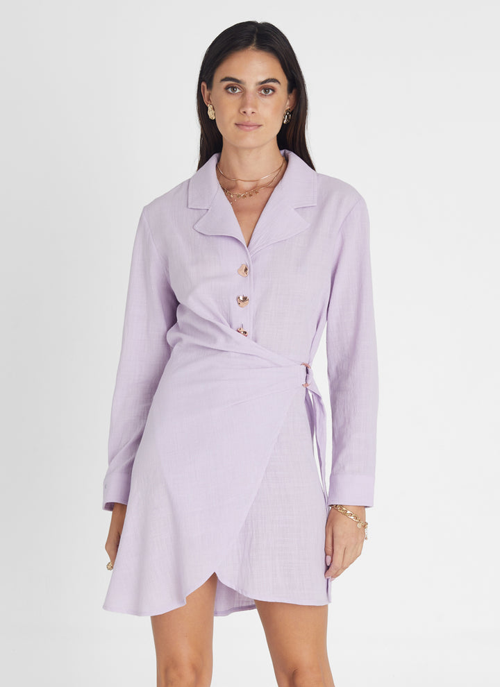 Amethyst Long Sleeve Dress