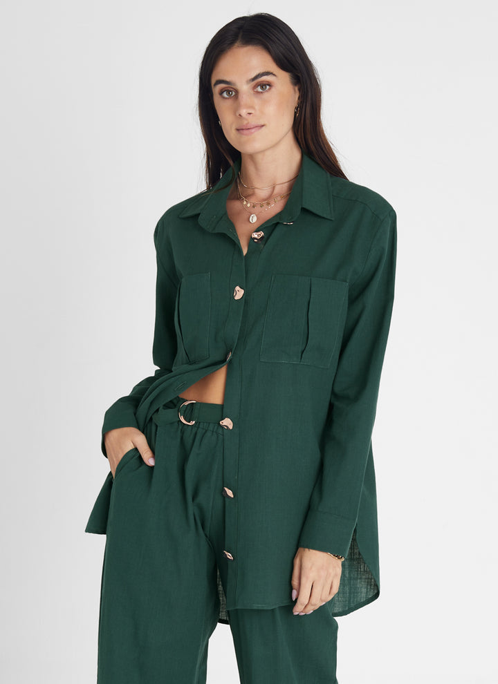 Emerald Boyfriend Shirt