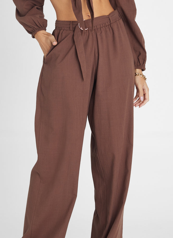 Garnet Relaxed Wide Leg Pant