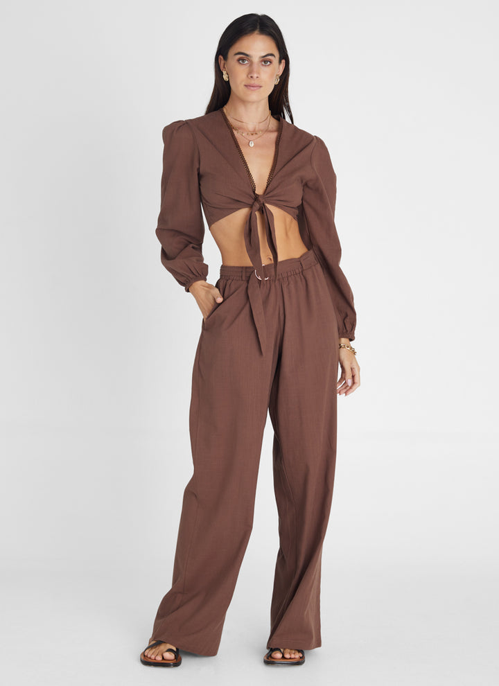 Garnet Relaxed Wide Leg Pant