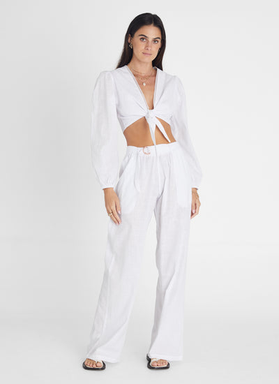 Pearl Relaxed Wide Leg Pant