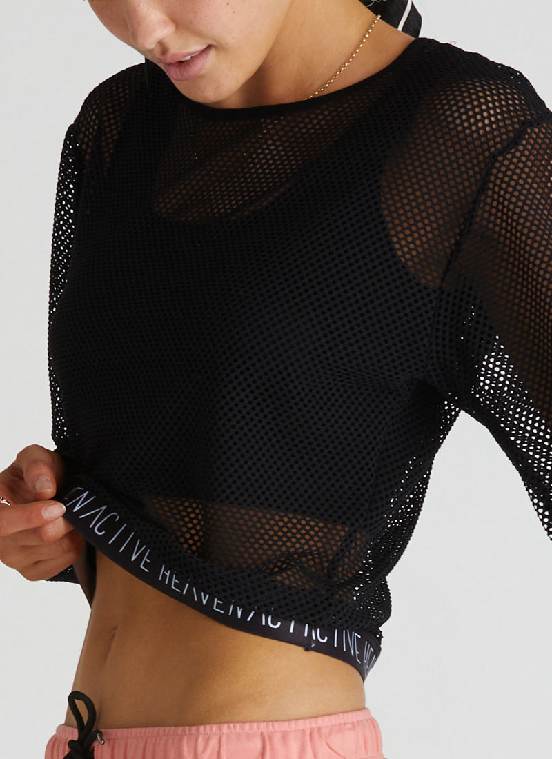 Heaven Active Mesh Sweater