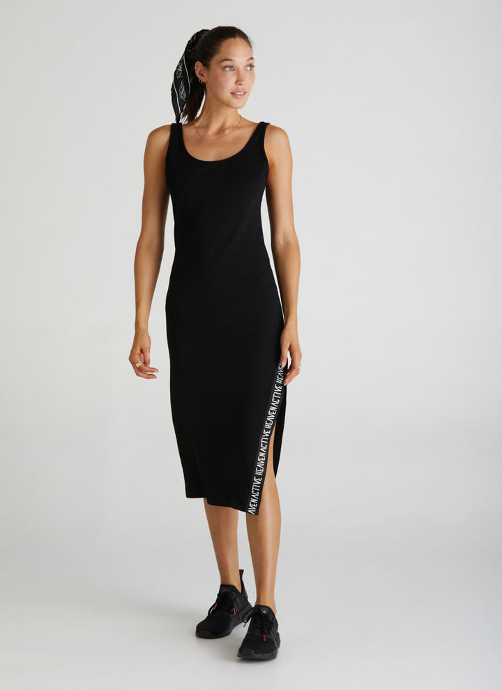 Heaven Active Split Front Maxi dress