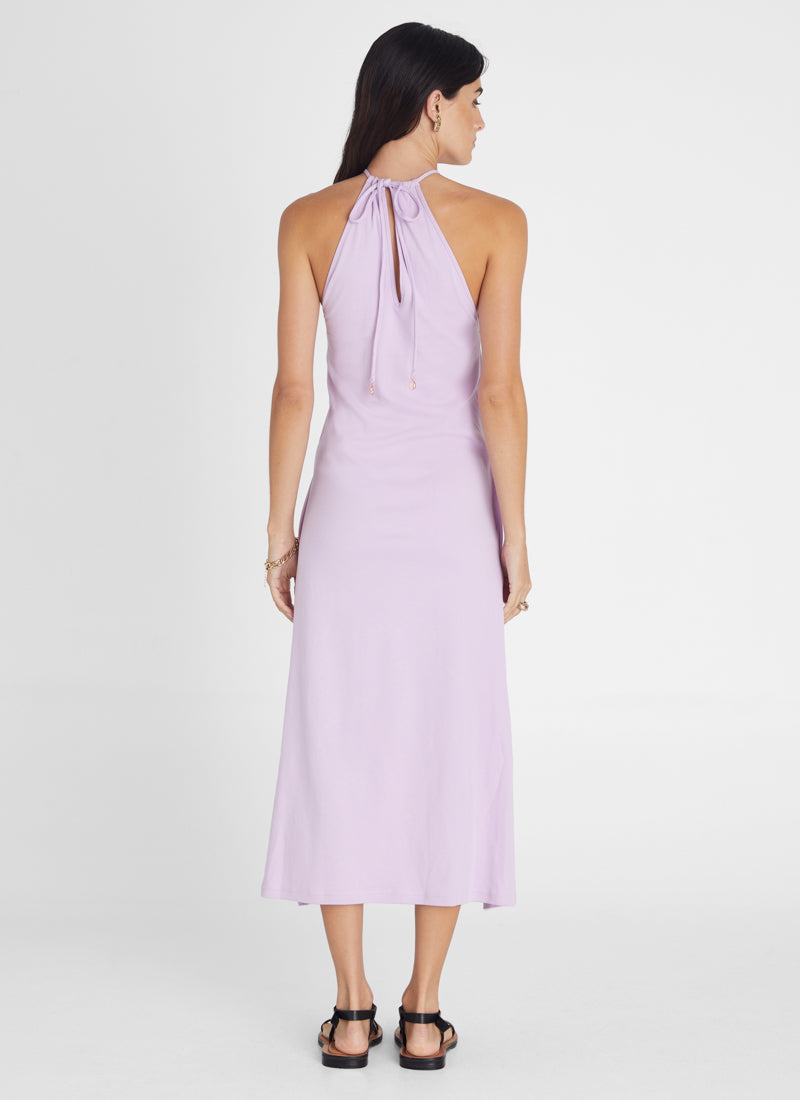 Amethyst Halter Dress