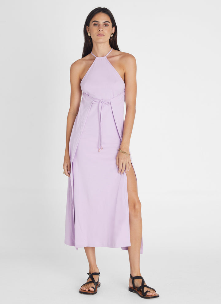 Amethyst Halter Dress