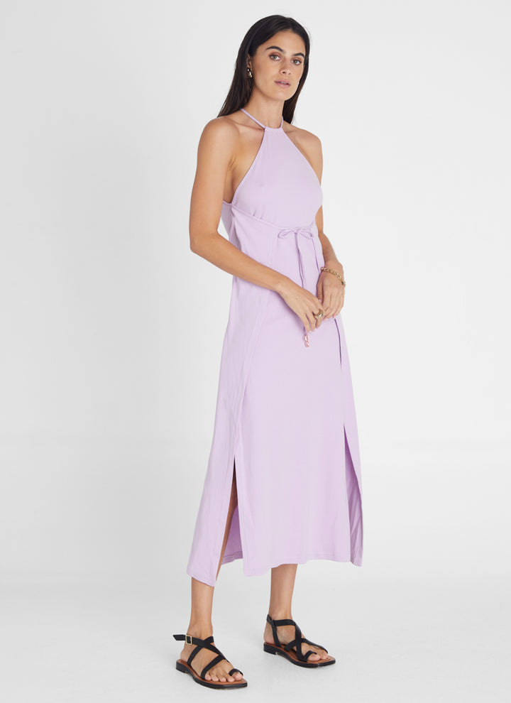 Amethyst Halter Dress